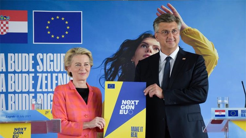 Ursula von der Leyen: Hrvatski NPOO je izvanredan, radi se o zaista ulaganju u budućnost iduće generacije